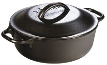Lodge l2sp3 cast-iron 2-quart serving pot