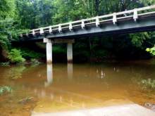 Nottoway River Route 630 Bridge canoe ramp
