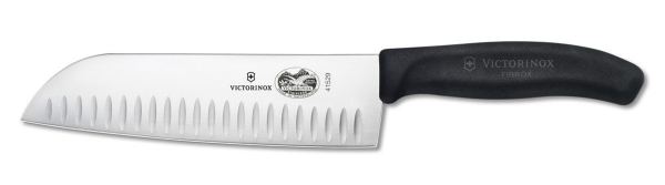 8 inch chef's beef jerky knife with granton blade