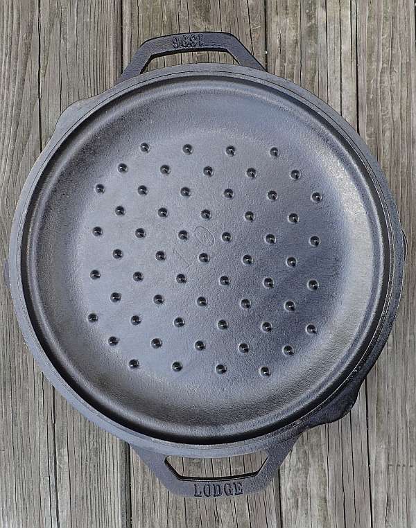 Lodge L10SC3 Cookware Cover, Cast Iron, Black, For: L10DSK3, L10SK3, L10CF3  Skillet, L10DO3, L10DOL3 Oven D&B Supply
