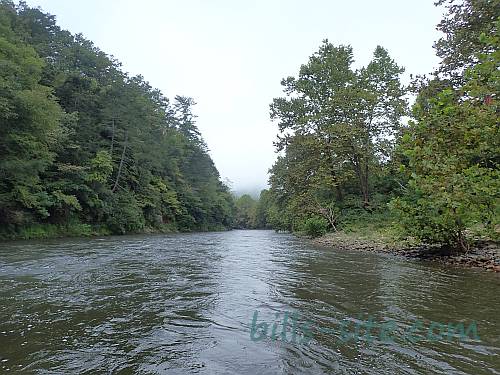 Downstream of Glen Wilton