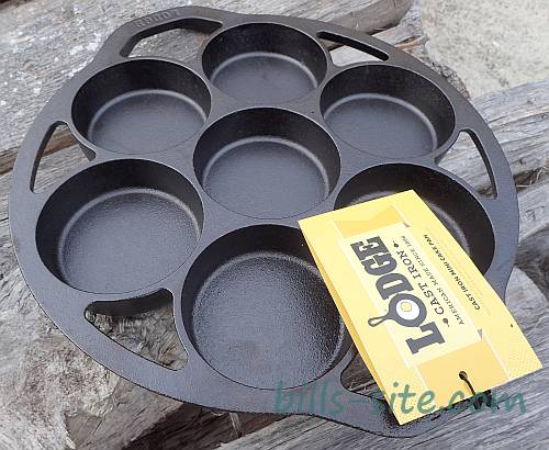 Biscuit Pan - Pre-Seasoned Cast Iron Skillet for Baking Biscuits