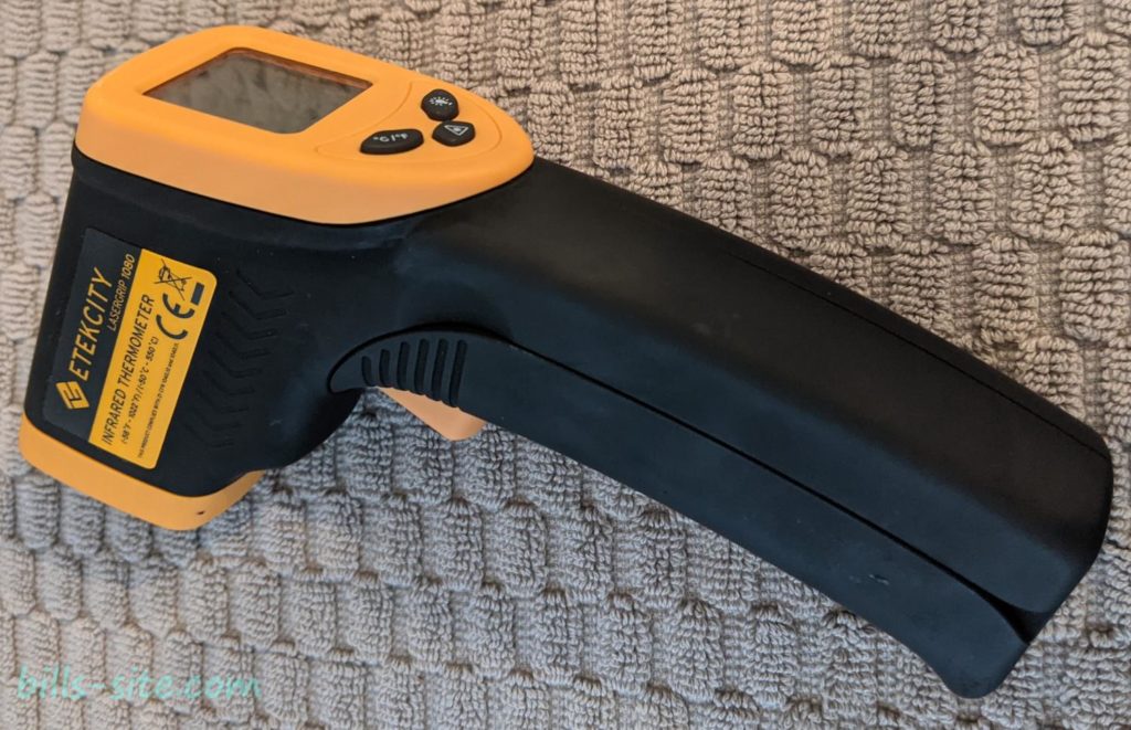 infrared thermometer for grilling and smoking
